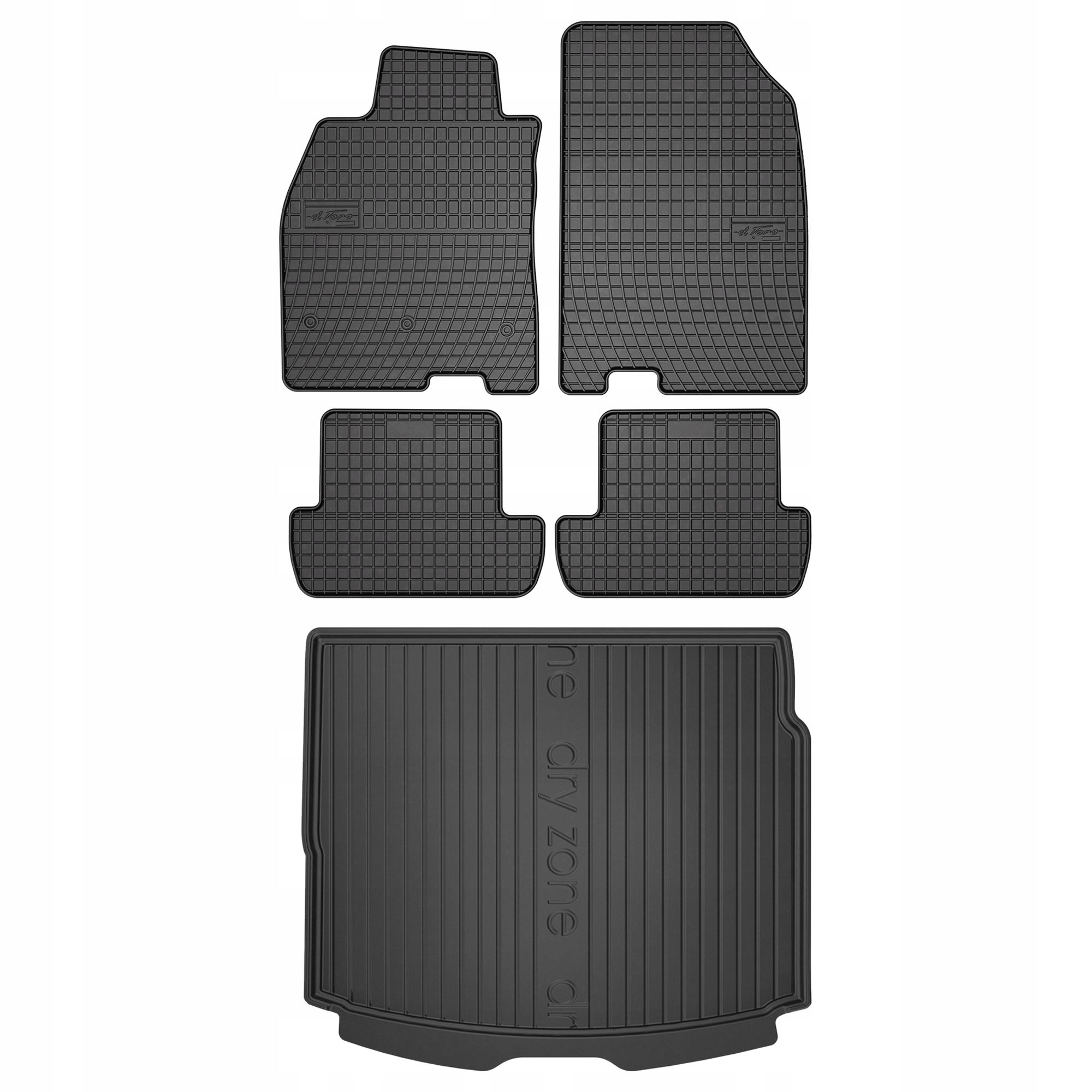 Gumové rohože a rohože pre Renault Megane III 2008-2016