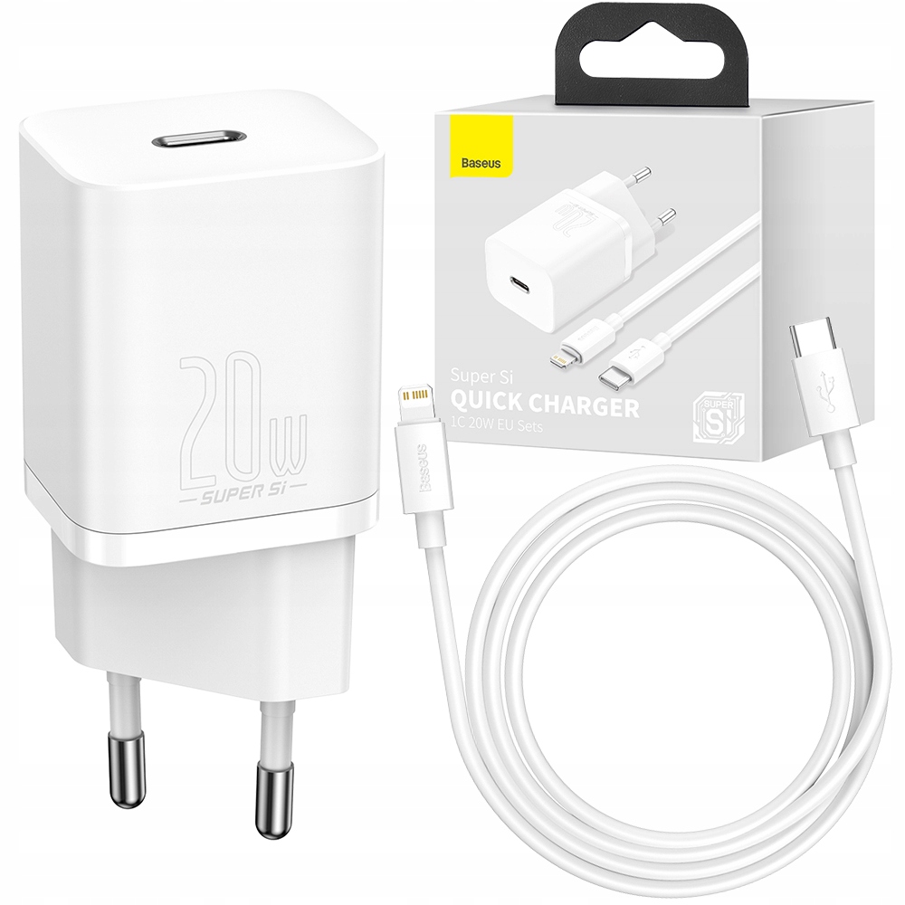 

Baseus Ładowarka Usb-c Kabel do iPhone Pd 20W