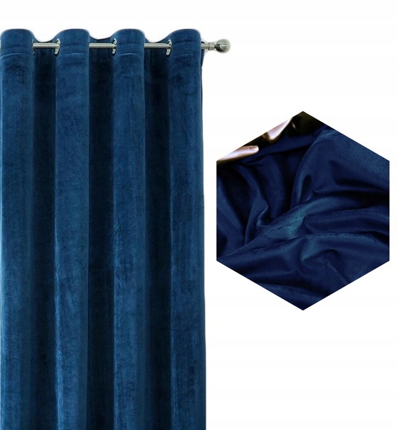 

Zasłona Gotowa Welur 140x250cm Welurowa Velvet