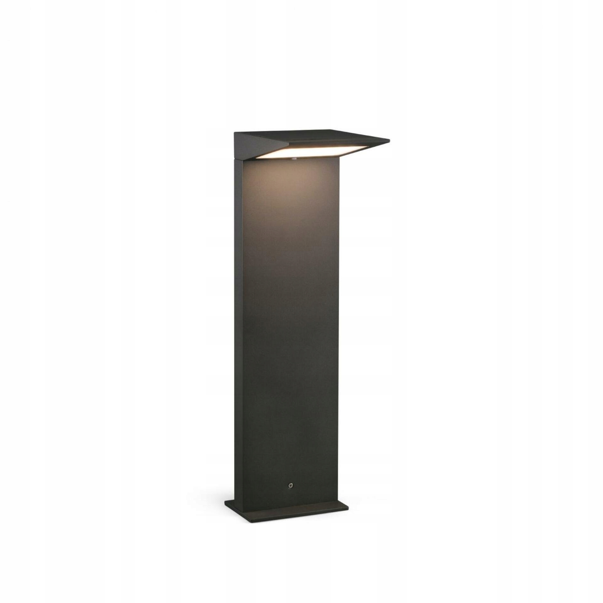 Solárna stĺpiková lampa Faro Soleil Led 2W IP54 tmavo šedá 510mm