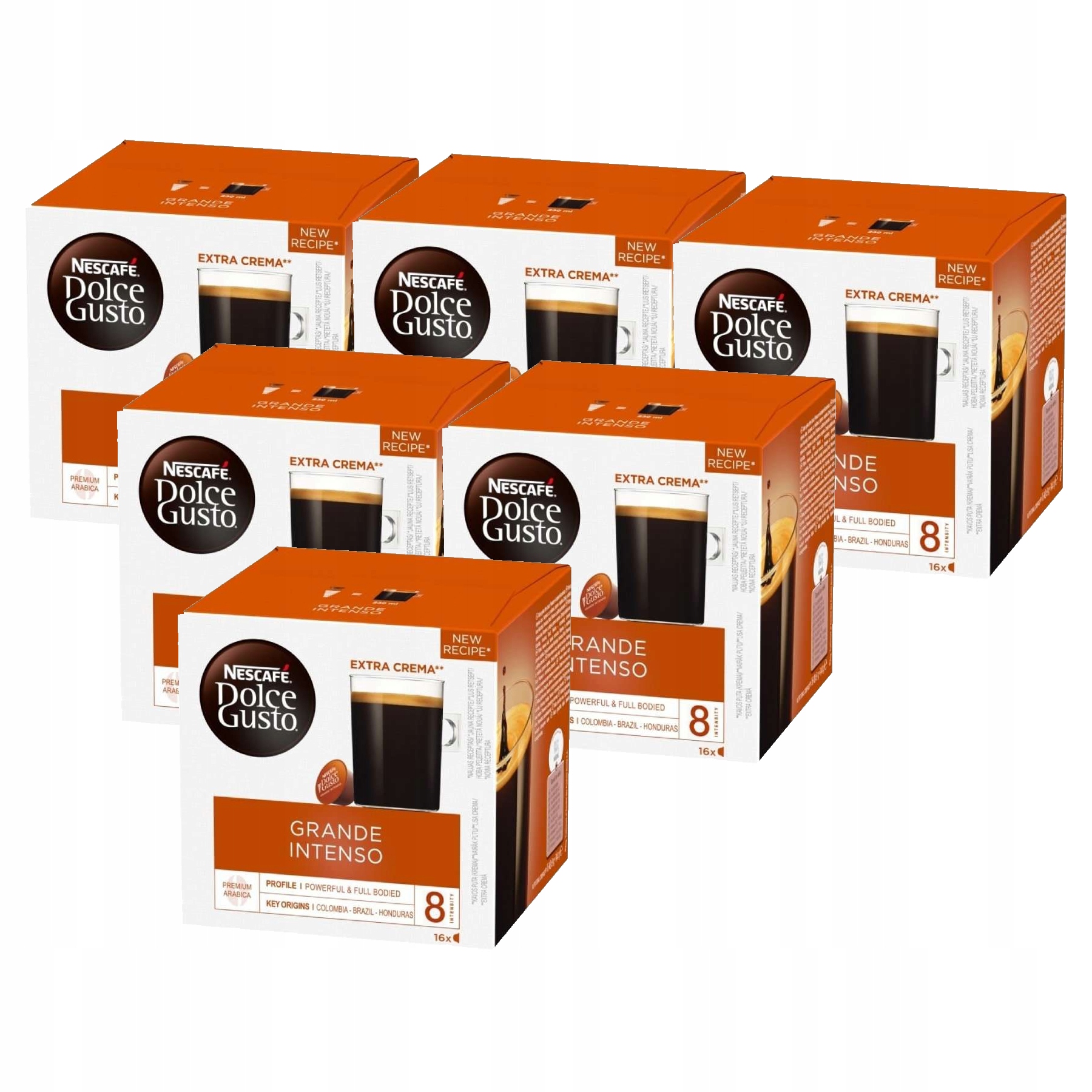 Kapsułki Nescafe Dolce Gusto Grande Intenso 6x16