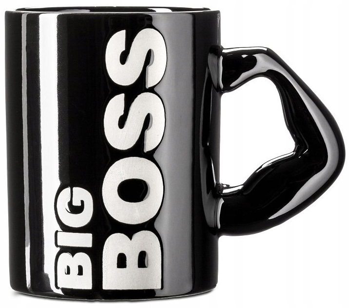 

Kubek Szefa Big Boss Duży Umieśniony Męski Siłacz