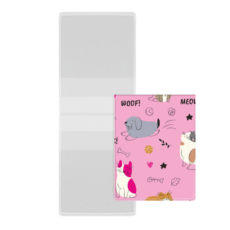 

Okładka etui na legitymację szkolną dokumenty pion