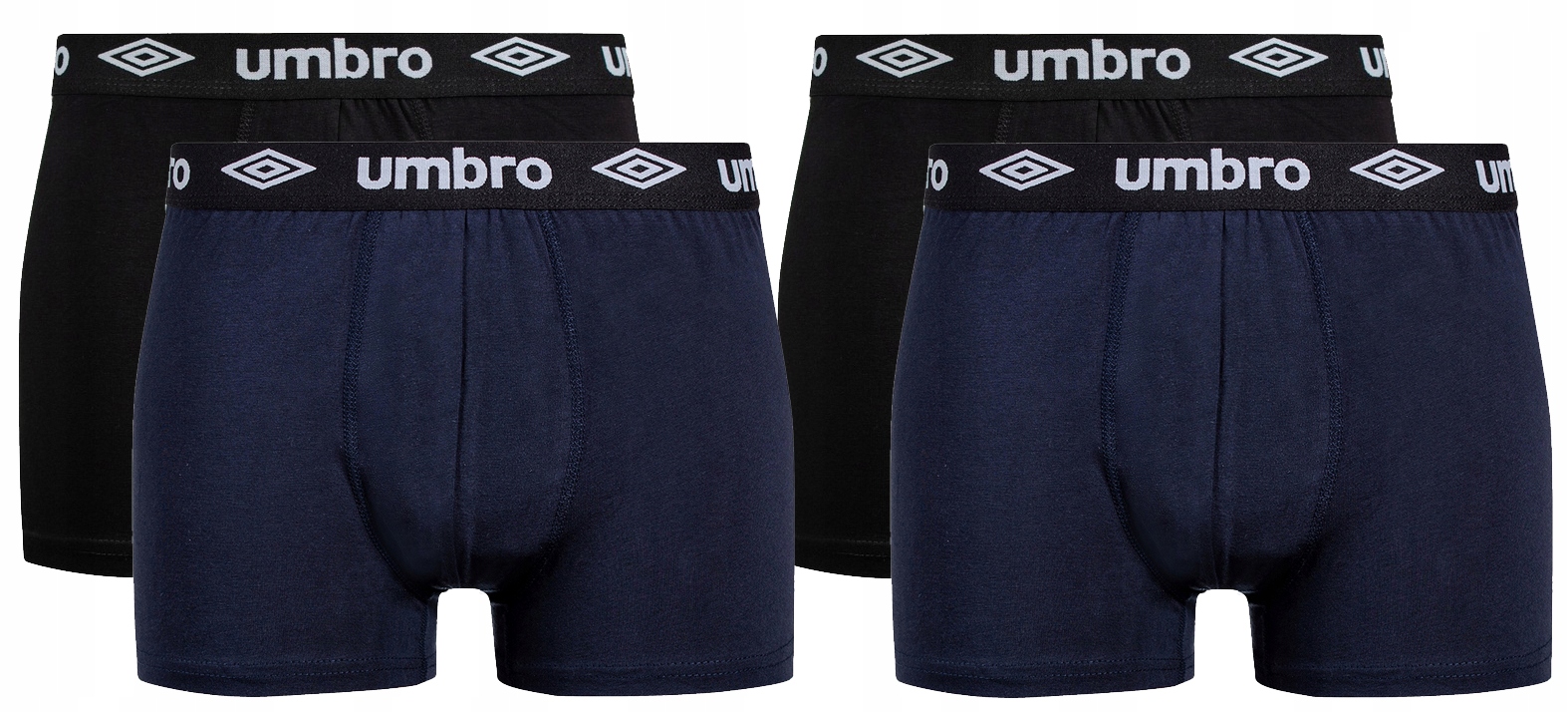 

2 X 2PAK Umbro Bokserki Męskie Granat/czarny M