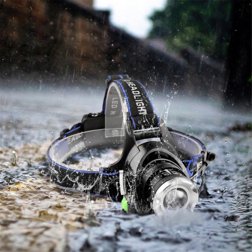 LATARKA CZOŁOWA LED ZOOM CREE XM-L T6 CZOŁÓWKA Klasa wodoszczelności IPX 8