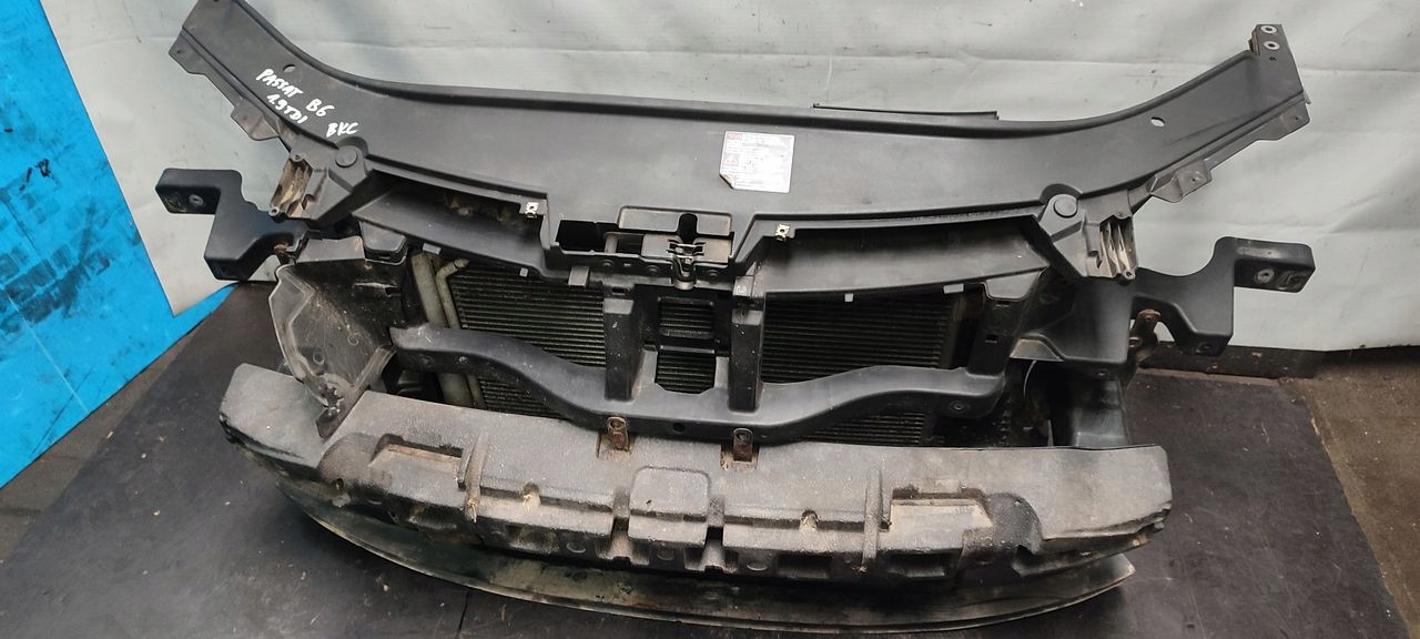 support panel for radiators pillar iron VW Passat B6 1,9 TDI