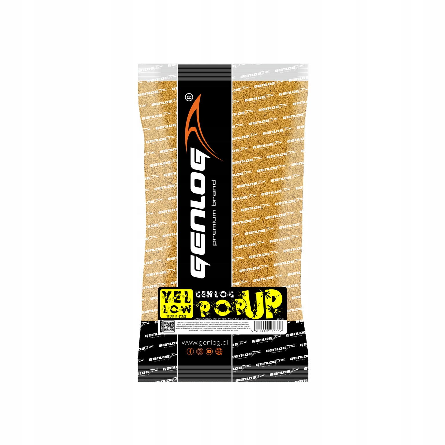 Zanęta Genlog Pop-up Yellow 1000 g
