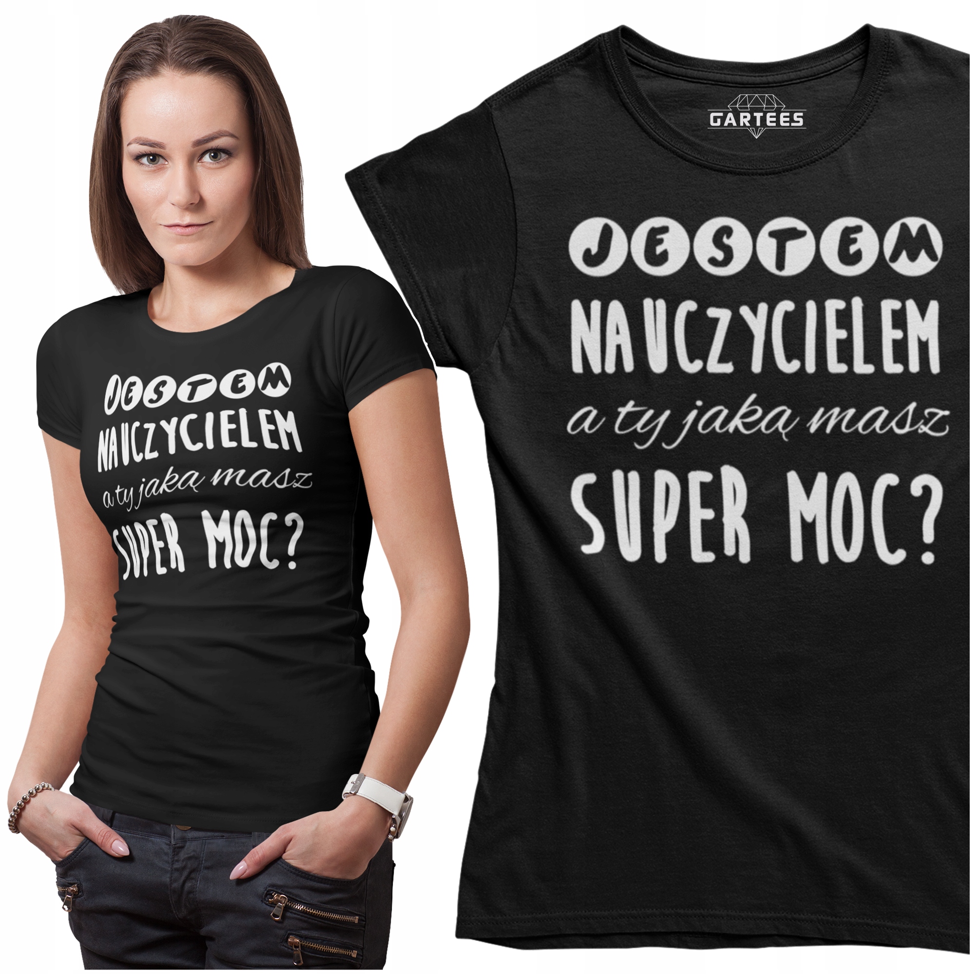 

Koszulka Damska Dla Nauczyciela Dzień Prezent