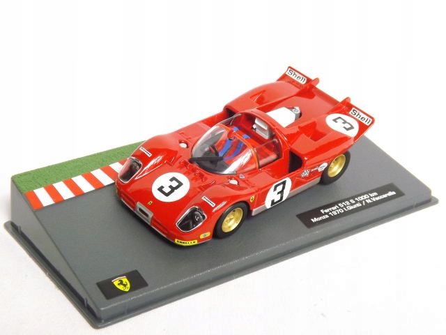 Ferrari 512S 1000 km Monza 1970 č.3 1:43 Altaya