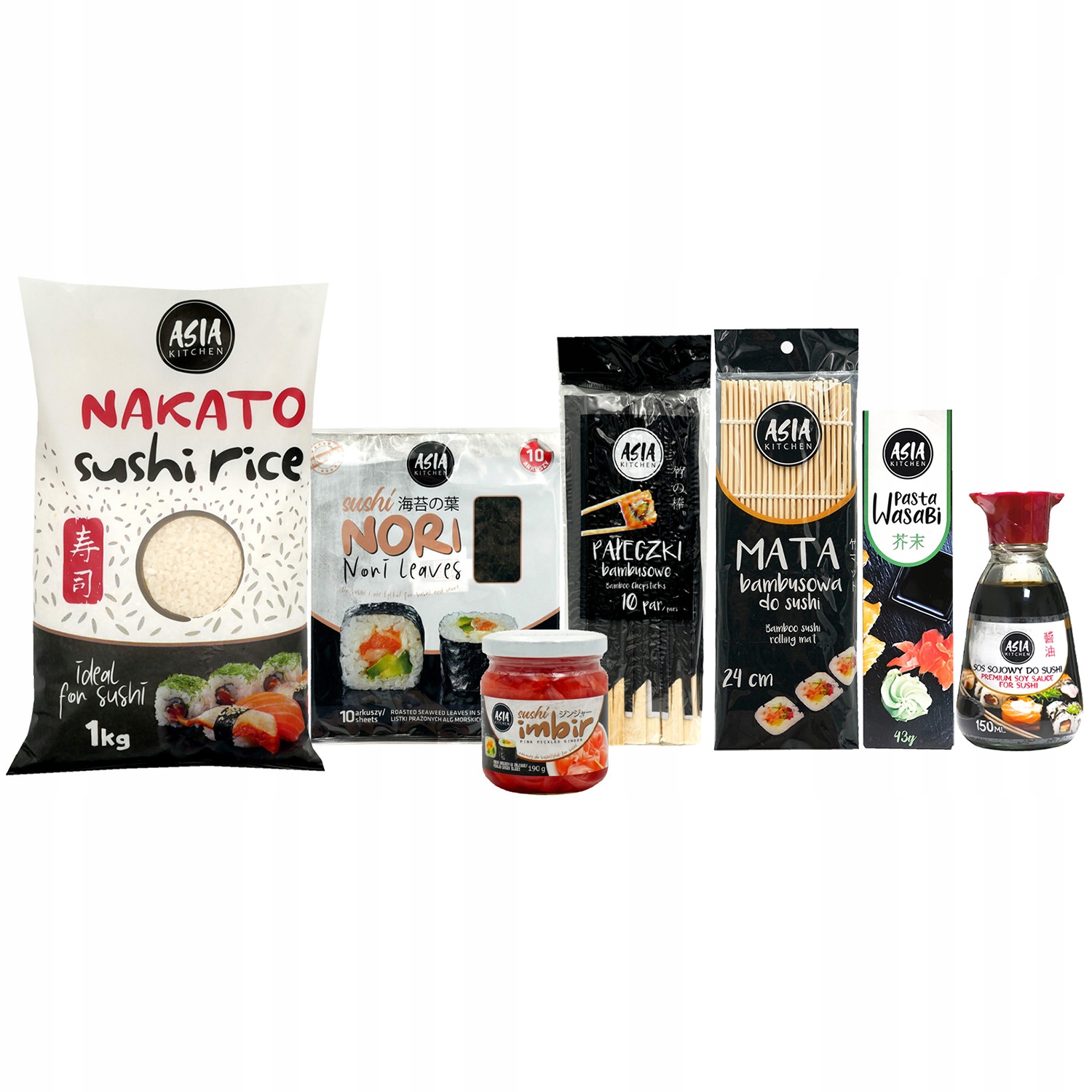 Zestaw Do Sushi zestaw do robienia sushi pałeczki mata