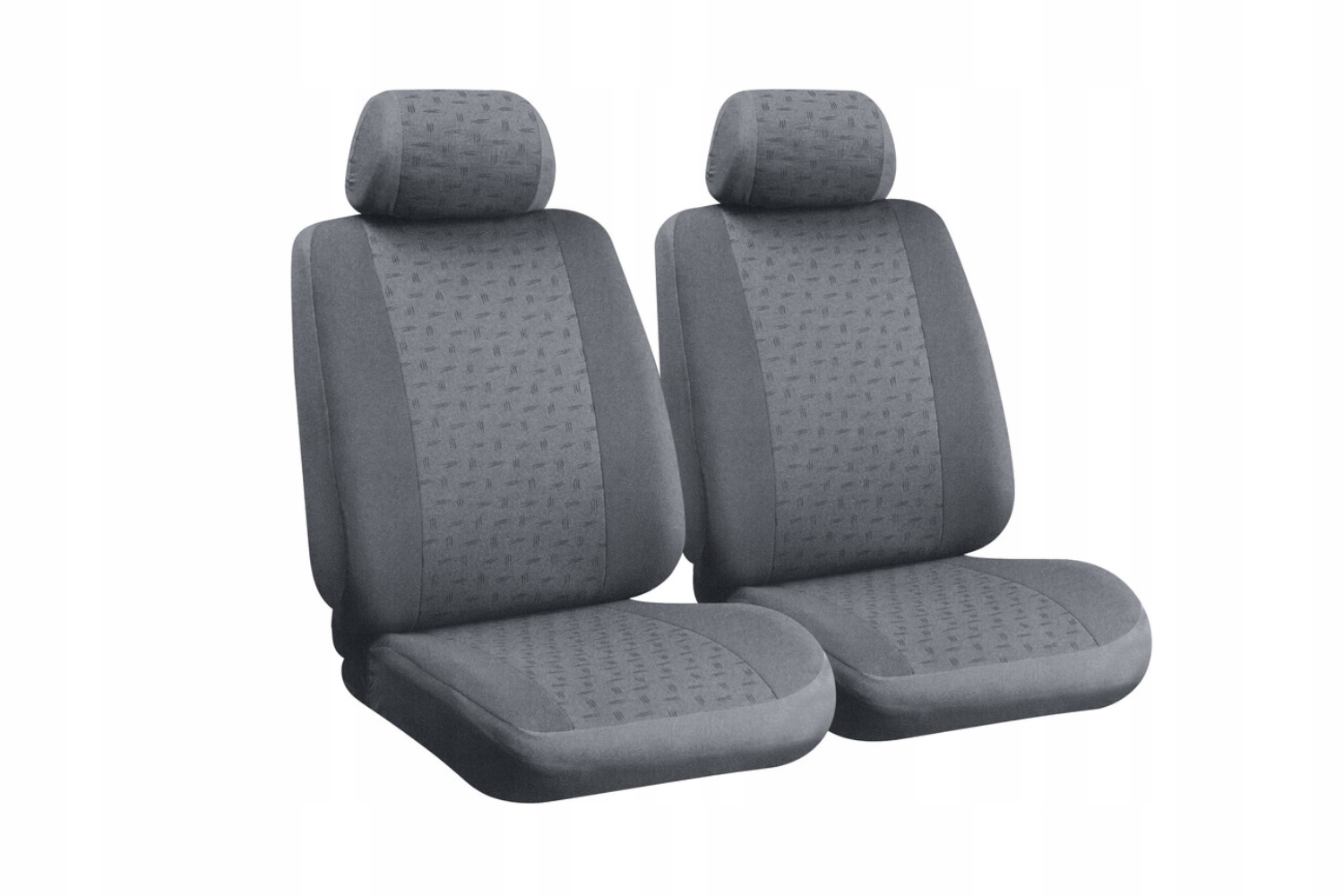 Pokrowce na fotele samochodowe Lampa Glamur szare przednie siedzenia kpl.