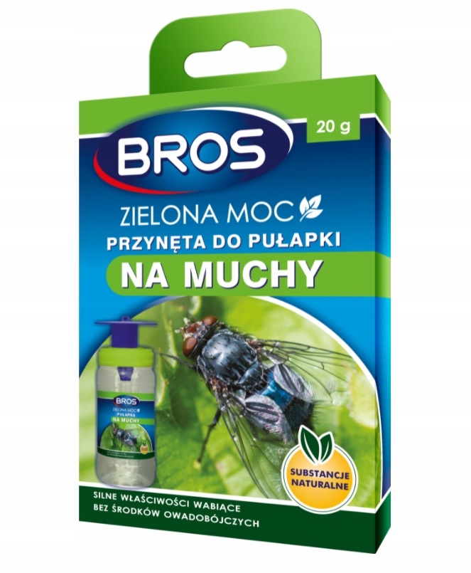 

Bros Przynęta Do Pułapki Na Muchy Zielona Moc