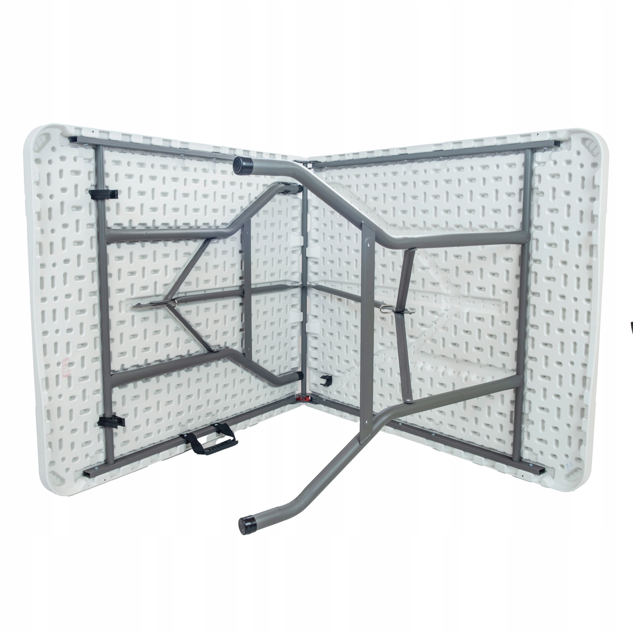 Stół Ogrodowy Rozkładany Składany Cateringowy Turystyczny Bankietowy 180 cm Kolor biały