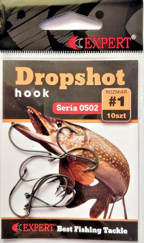 Haczyk Expert Drop Shot 0502 rozm. 1 10 szt.