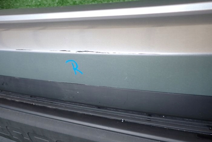 AUDI Q4 E-TRON bumper rear rear part