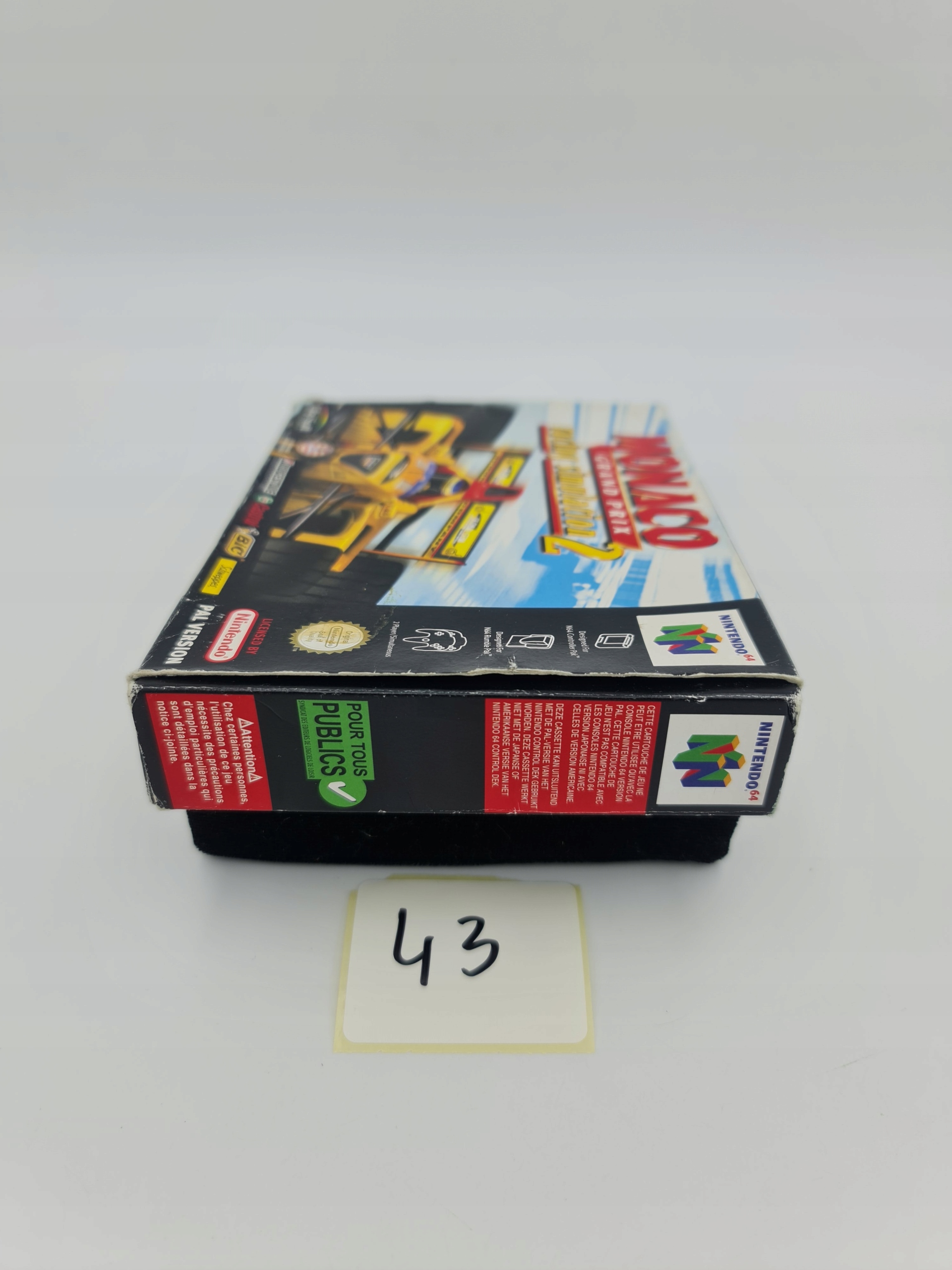 NINTENDO 64 MONACO GRAND PRIX RACING SIMULATION 2 Tytuł MONACO GRAND PRIX RACING SIMULATION 2