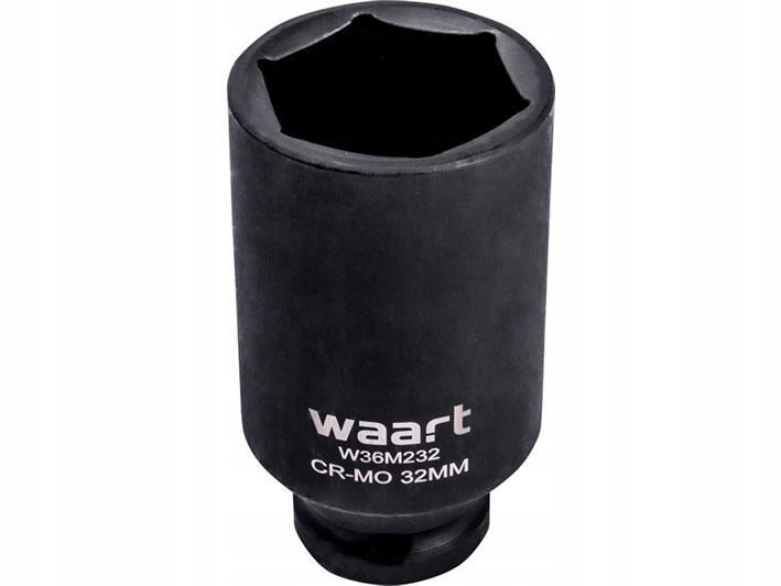 

Nasadka Udarowa Sześciokątna 1/2" 32 x 78 mm Waart