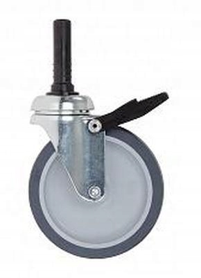 Levně Kolečko 100 MM Pro Zelené S Brzdou