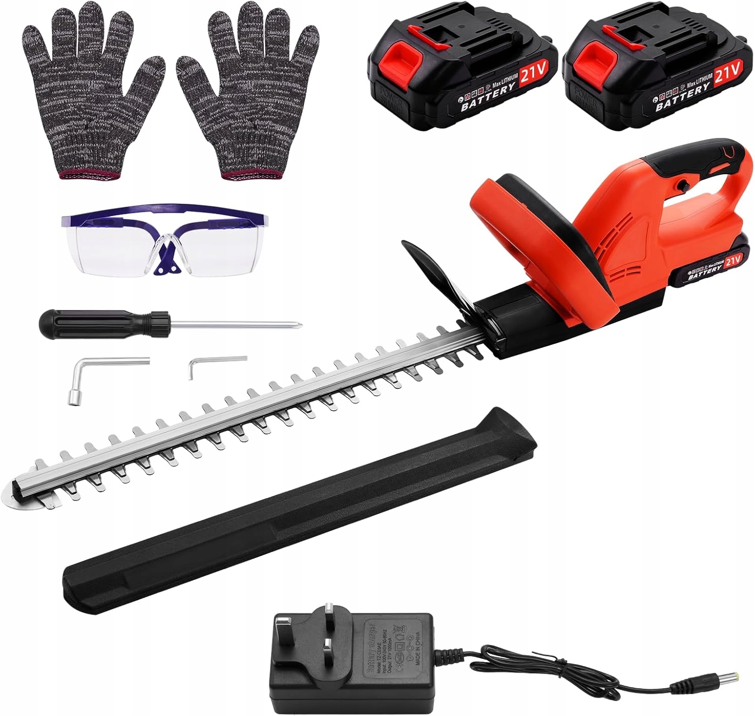 Elektrické Nůžky Na Živý Plot Keřů Větví Zahradní nůžky 86 cm 3000 ot/min