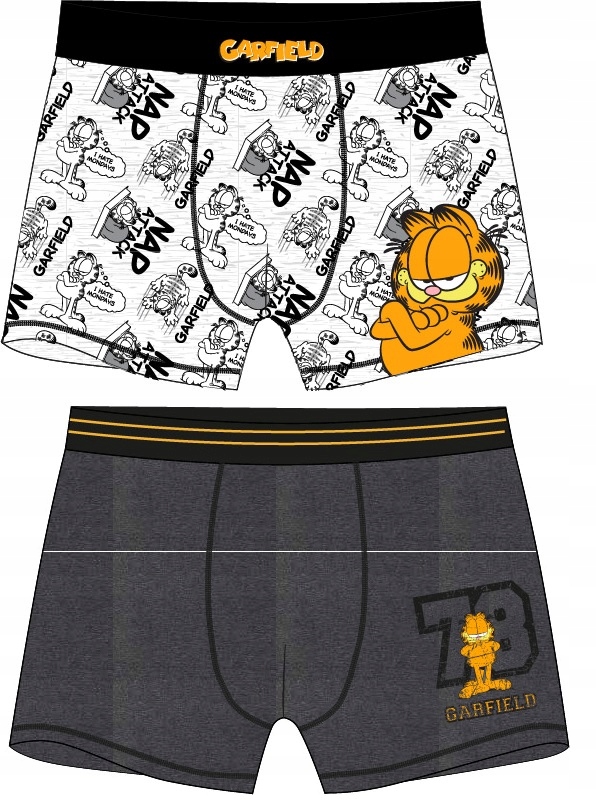 

bokserki chłopięce Garfield majtki 2pak 158/164