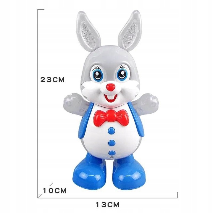 TAŃCZĄCY KR&Oacute;LIK INTERAKTYWNY TAŃCZY ŚWIECI ŚPIEWA CHODZI ŚWIECI LED ! Marka Skleplolki