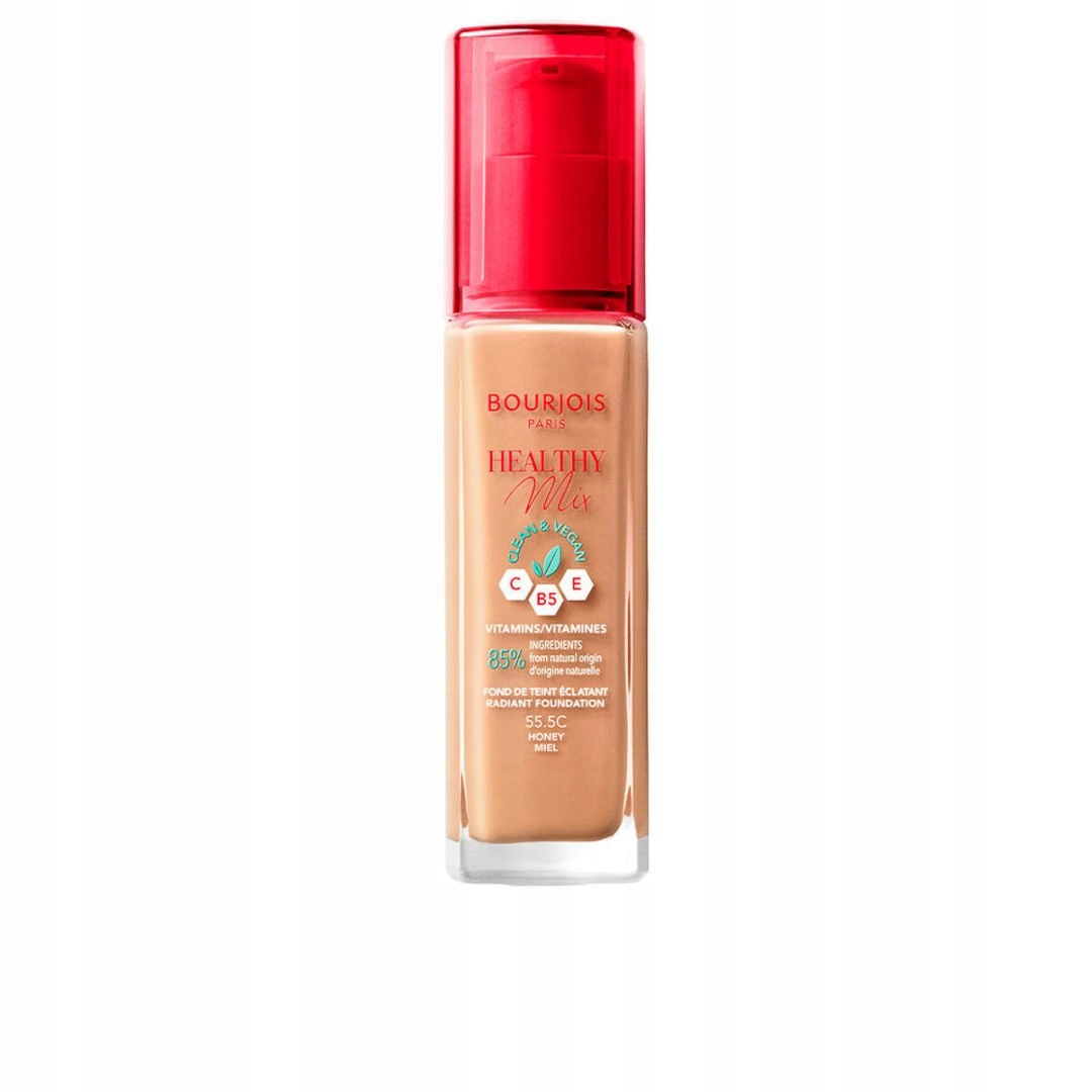 Tekutý Podkladová Báze na obličej Bourjois Healthy Mix N 55.5 N 555-Honey 30 ml