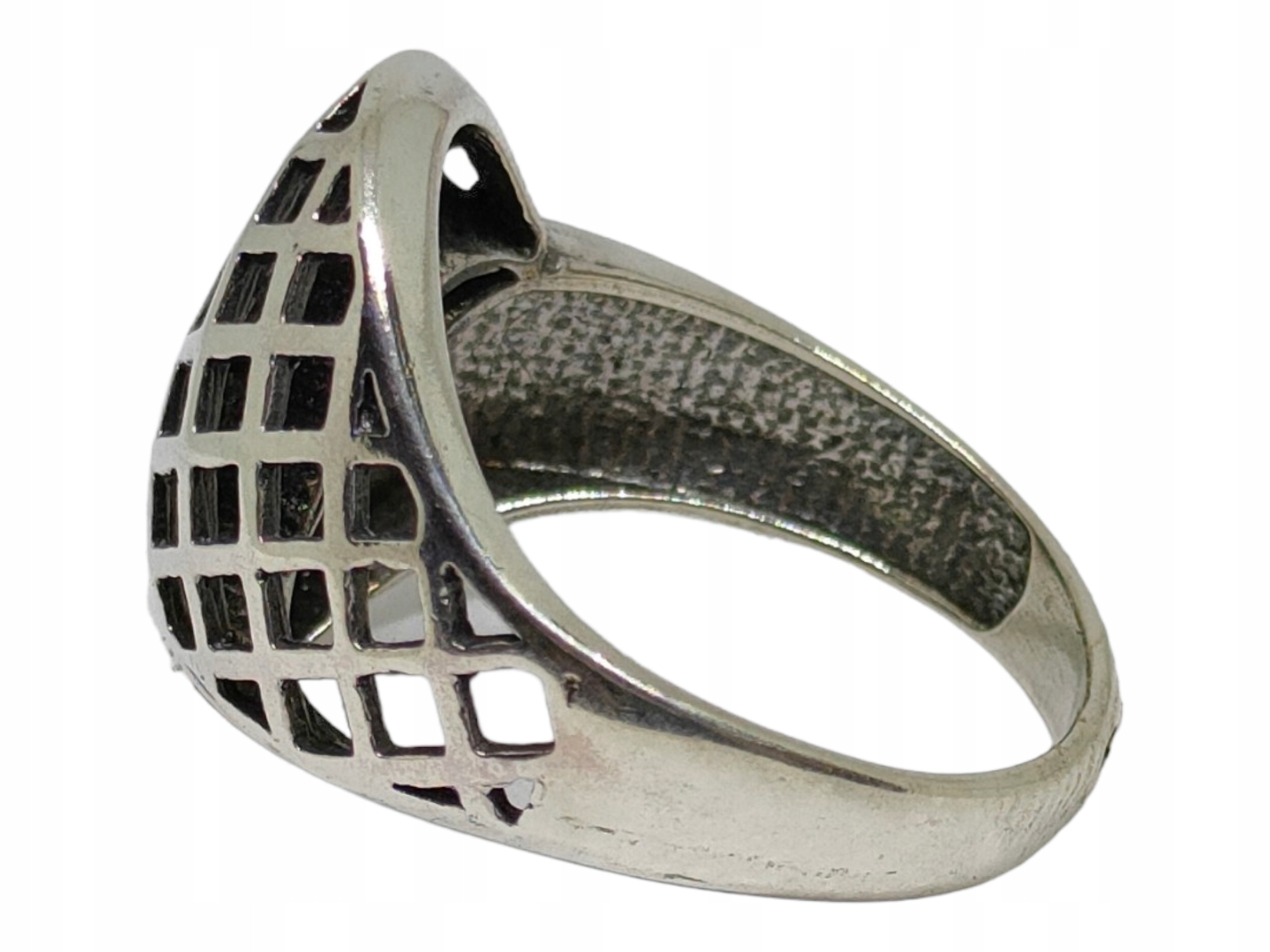 Srebrny pierścionek pr.925 3,78g r.19 Rozmiar/Średnica wew. (mm) 19/18,67