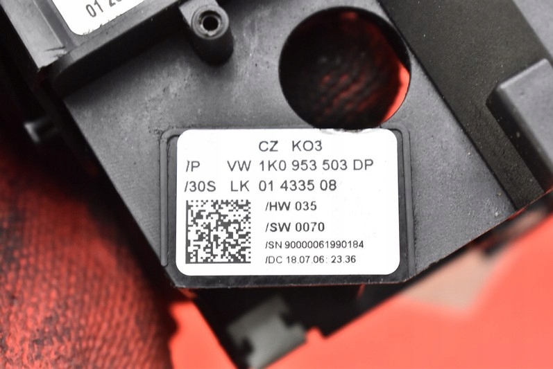 DEVIO LUCI TERGICRISTALLO TERGI PAJAK 1K0953503DP SEAT ALTEA FR 04-09