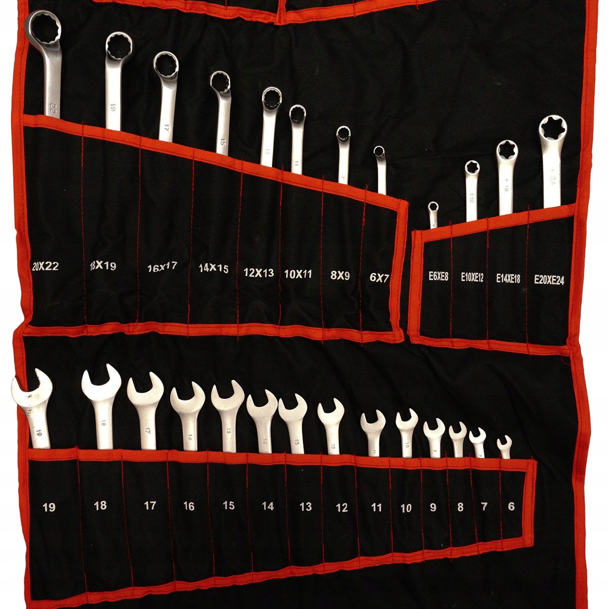 Набор плоских гаечных ключей