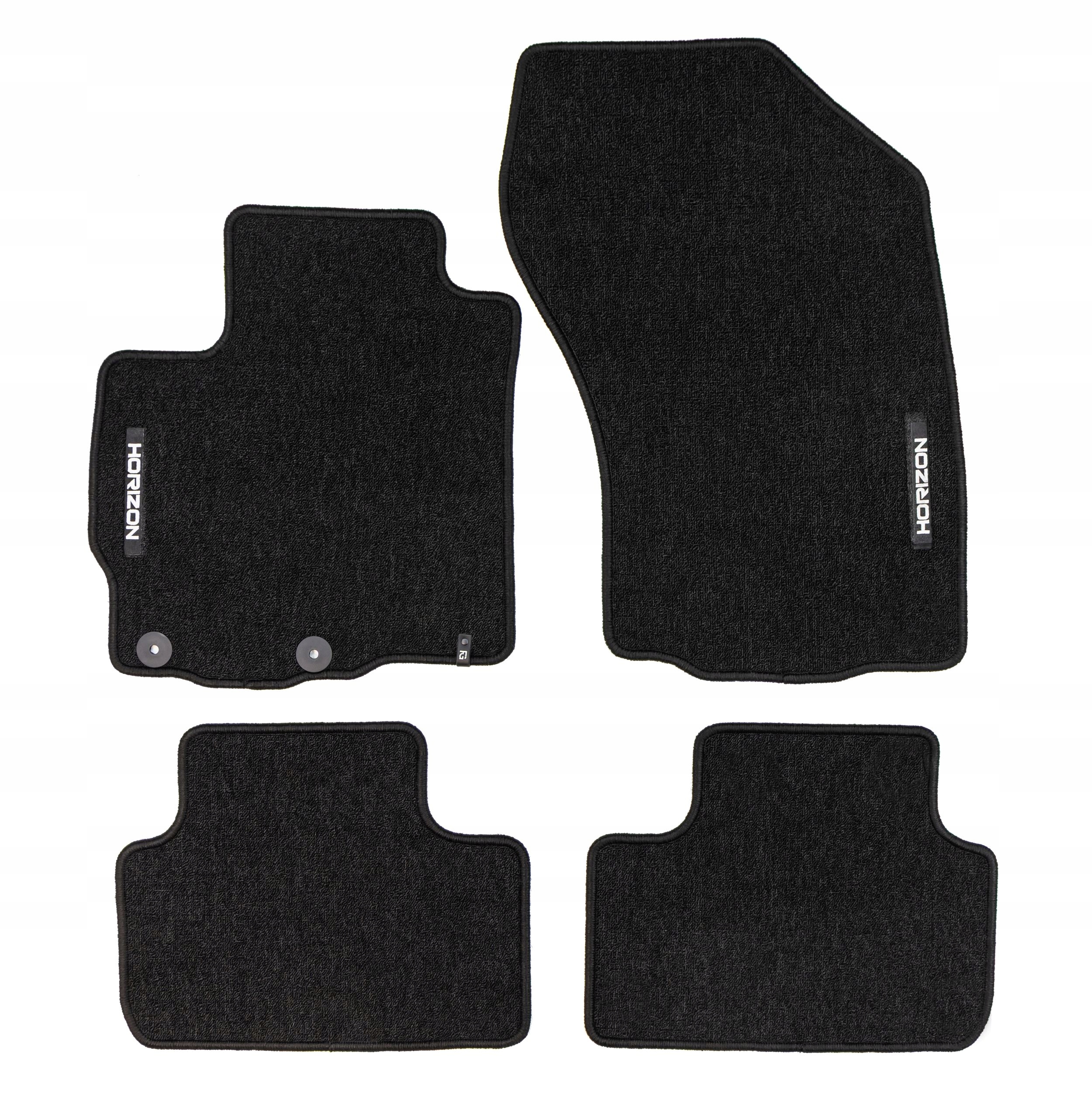 Frogum Velurové koberce Horizon pro Citroën C4 Aircross 2012-2017