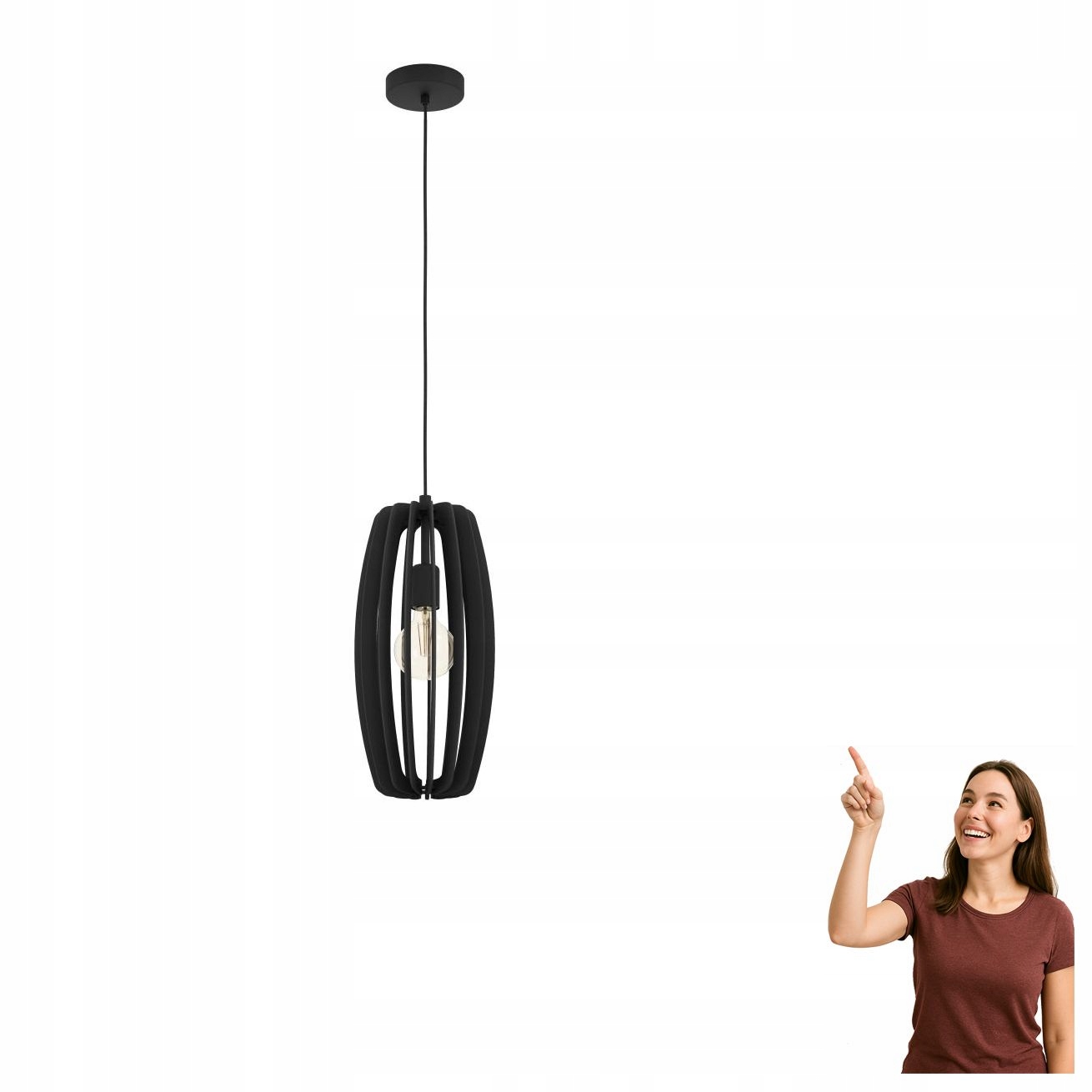 Závěsná lampa Bajazzara 900504 Eglo