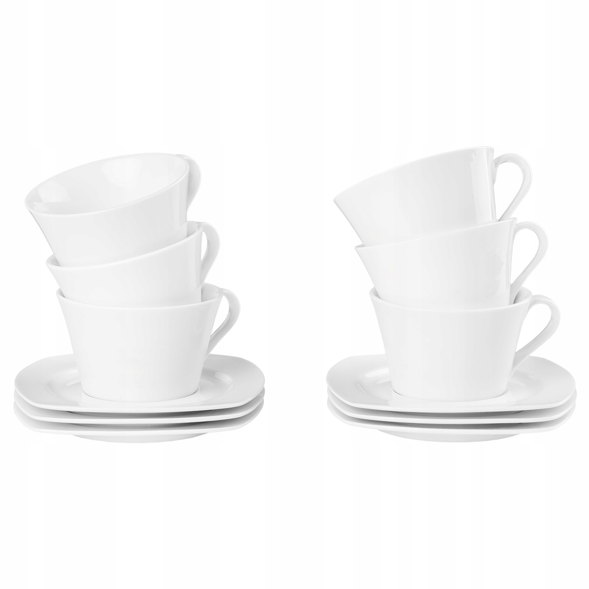 SERWIS KAWOWY ZESTAW 6 FILIŻANEK ZE SPODKIEM 220ML KOMPLET FILIŻANEK 6SZT Kod producenta filiżanka ze spodkiem