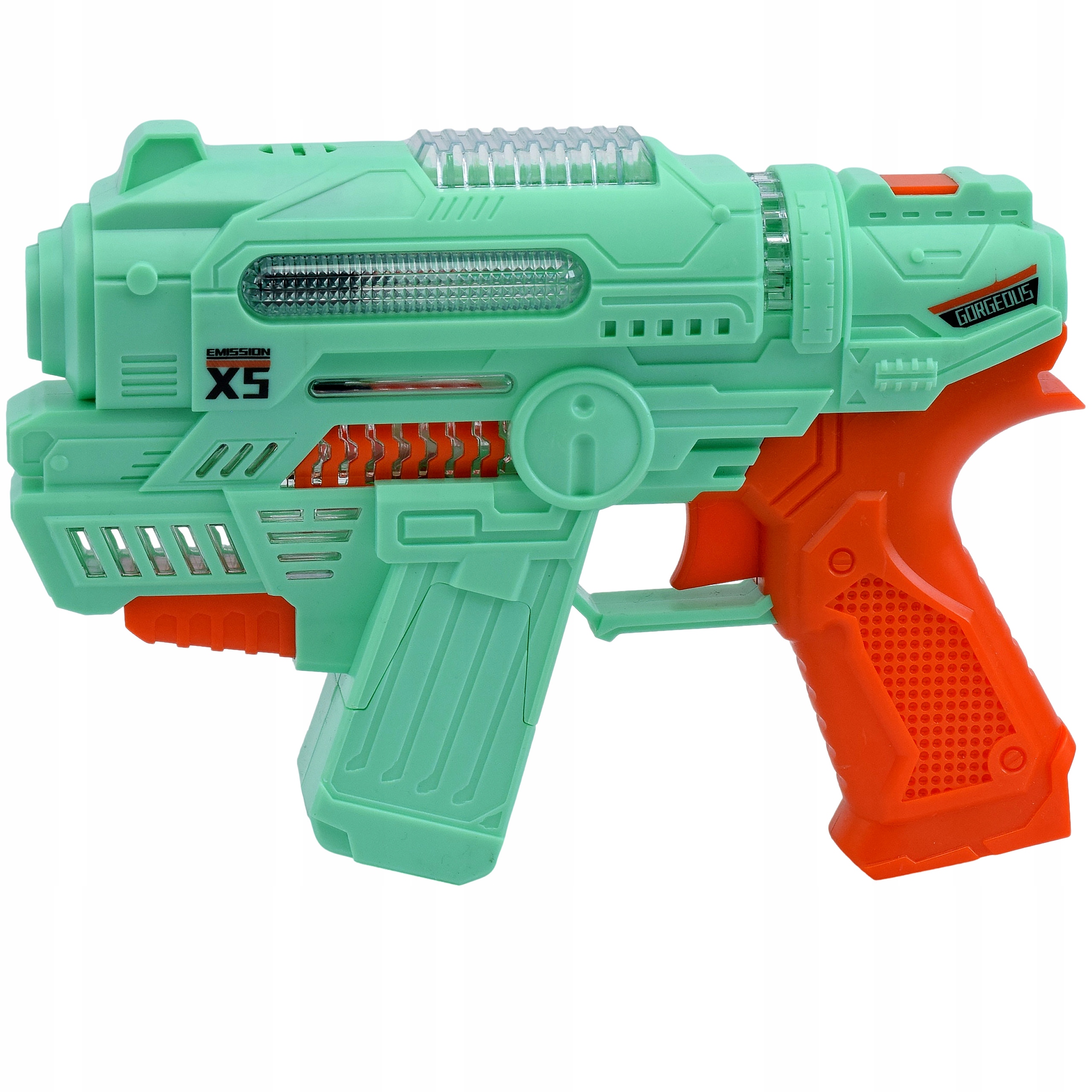 PISTOLET MASZYNKA DO BANIEK MYDLANYCH AUTOMAT ŚWIECI NA BATERIE DLA DZIECI Wiek dziecka 3 lata +