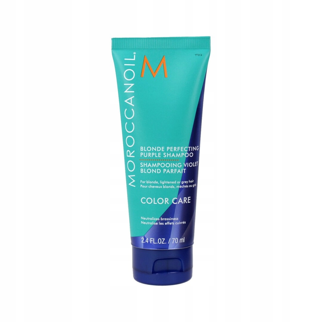 Šampon Moroccanoil Color Care Blonde Perfecting Purple 70 ml