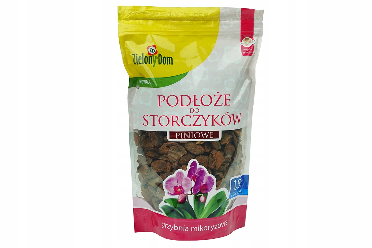 SPECJALNE PODŁOŻE KORA PINIOWA DO STORCZYKÓW orchidei z mikoryzą 1,5l EAN (GTIN) 5900026008880