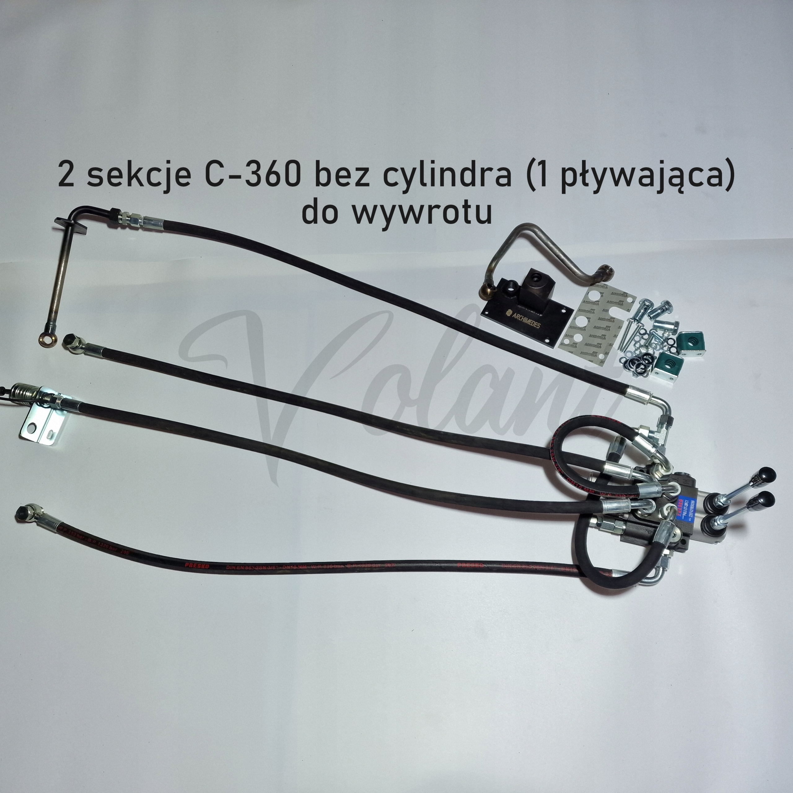 

Rozdzielacz 2 Sekcyjny Zewnętrzny C-360 Do Wywrotu