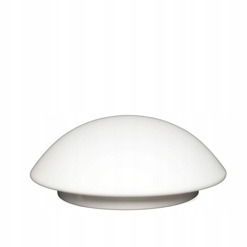 Stínidlo na lampu skleněná, bílá matná, průměr 25/17,8 cm