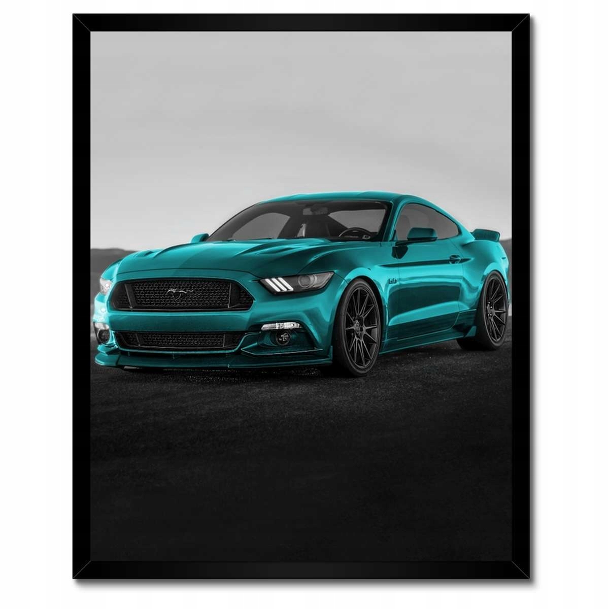 Plakáty v rámu 40x50 Ford Mustang Auto Usa
