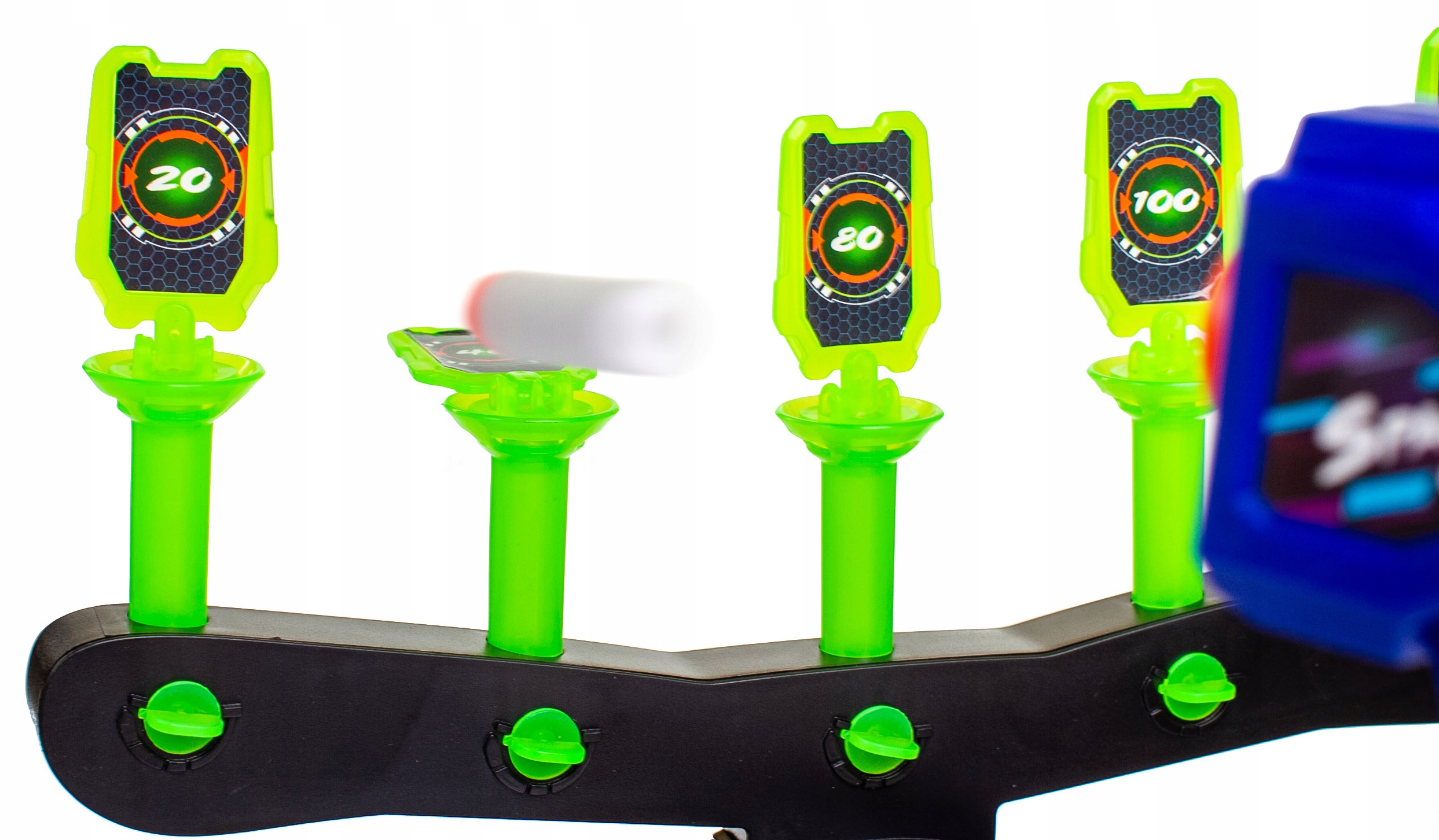 Strzelanie do latających piłek TARCZA PISTOLET Marka Doris