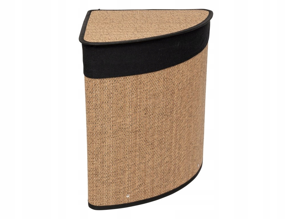 Rohový koš na prádlo Luxe, 48 l