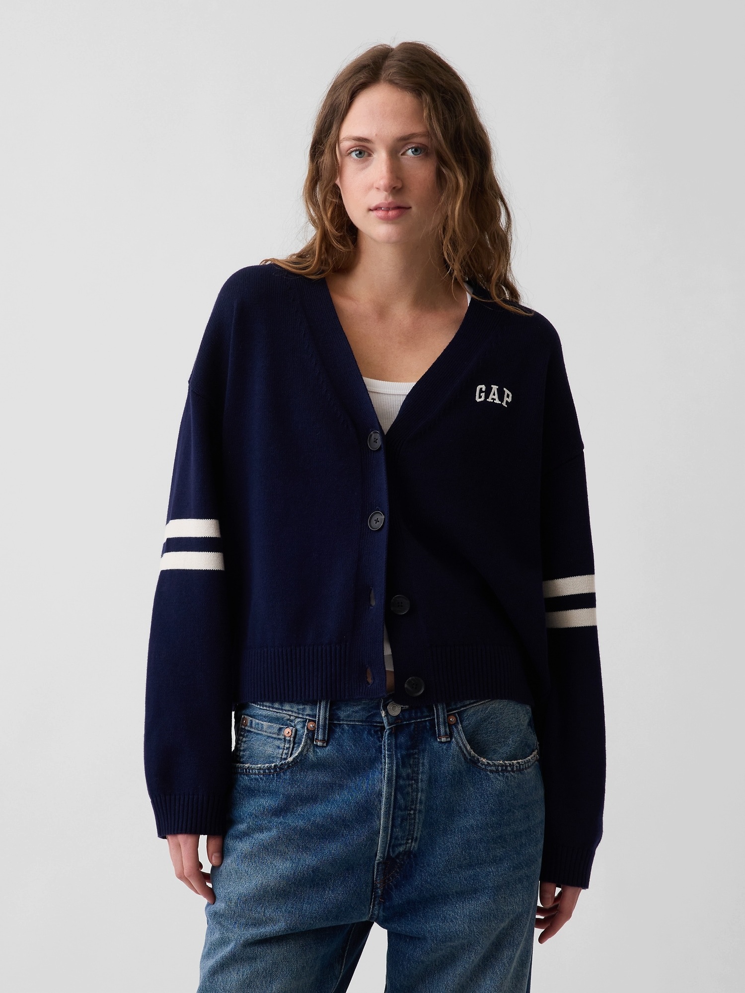 Gap Oversize kardigan s logem