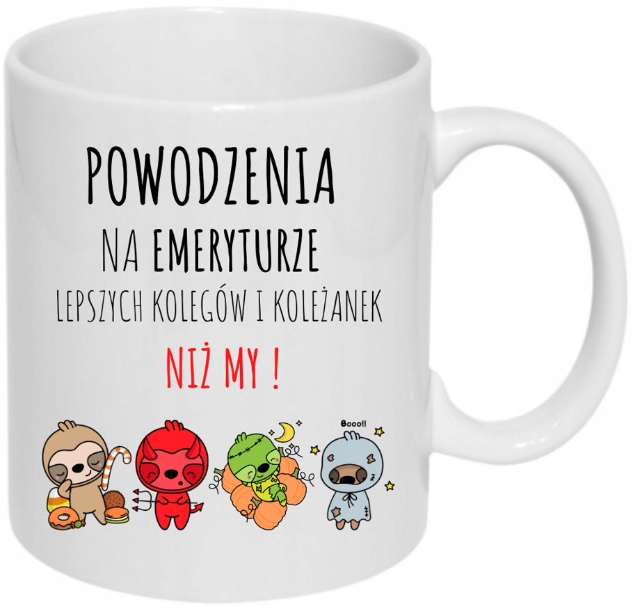 Kubek Dla Emeryta Emerytki Pożegnanie Z Pracy