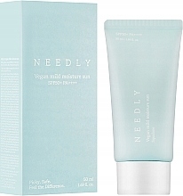 Needly Vegan Mild Moisture Sun SPF50+ Pa++++ 50ml