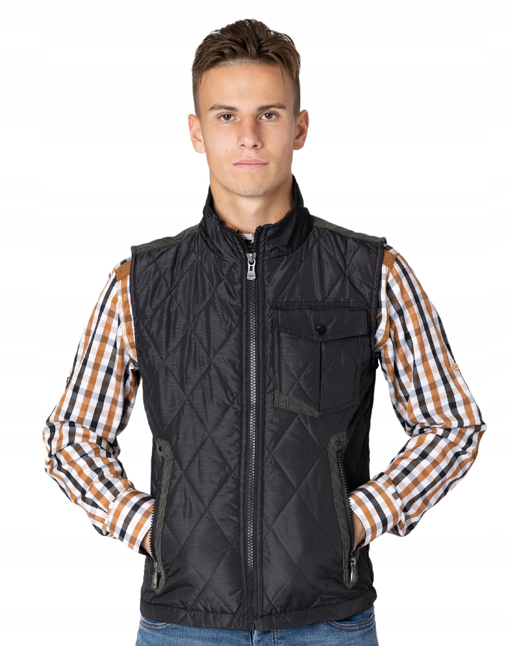 

Kamizelka Męska Ocieplana Bezrękawnik 14X81-01 r L