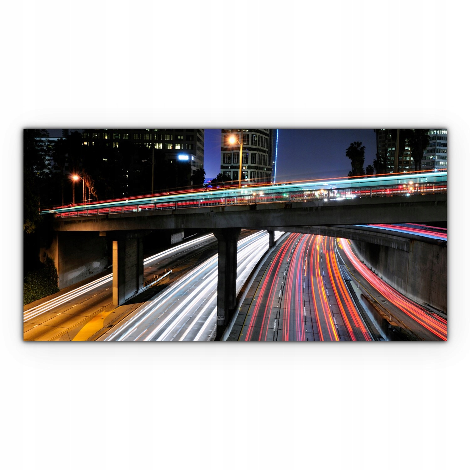 

Obraz płótno canvas 140x70 Los Angeles Miasto Noc