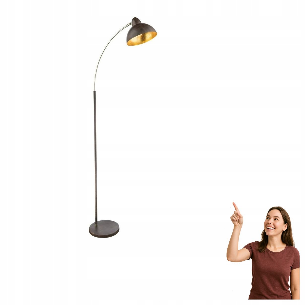 Podlahová lampa Anita 24703SR Globo