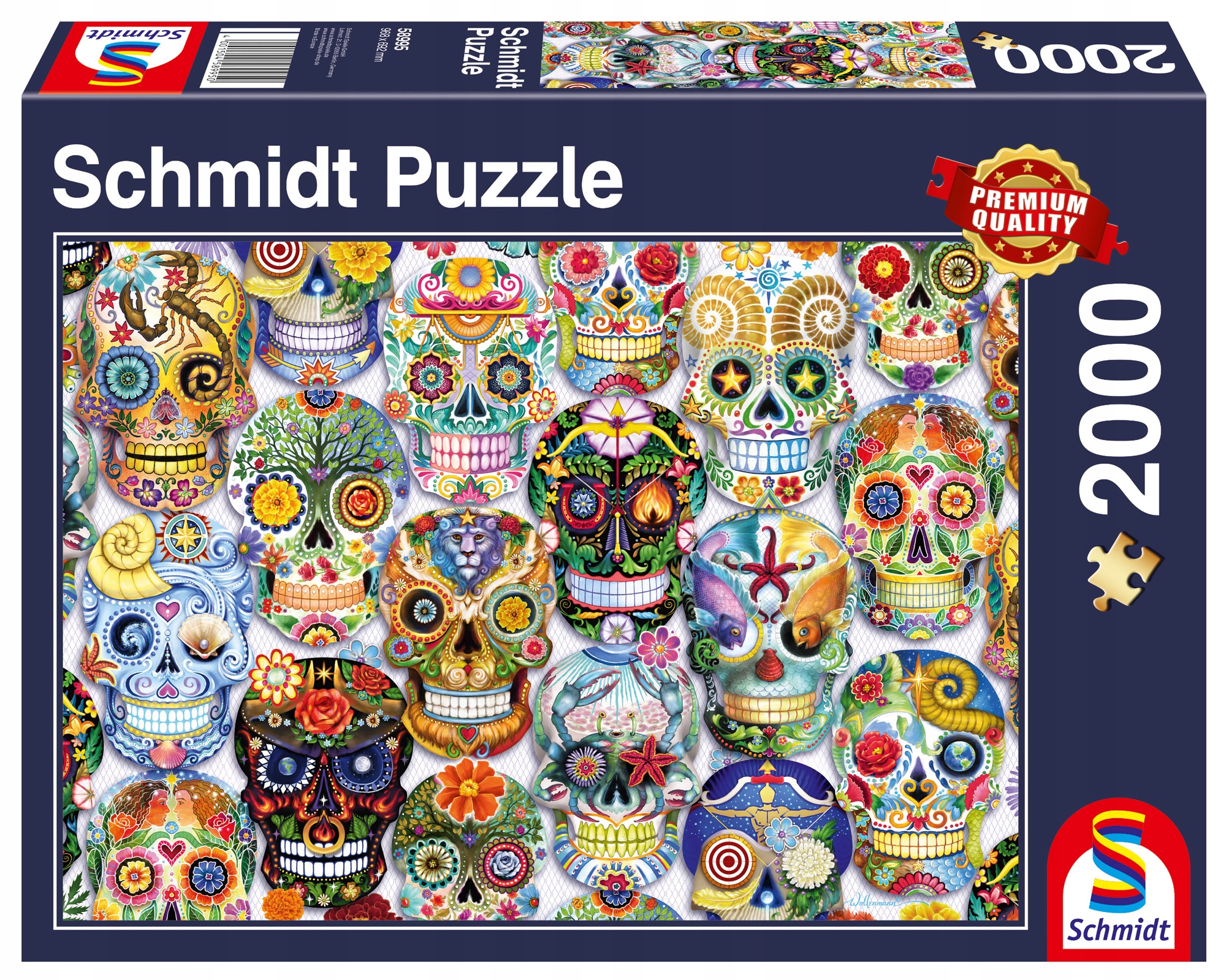 Schmidt PQ Puzzle 2000 el La Catrina