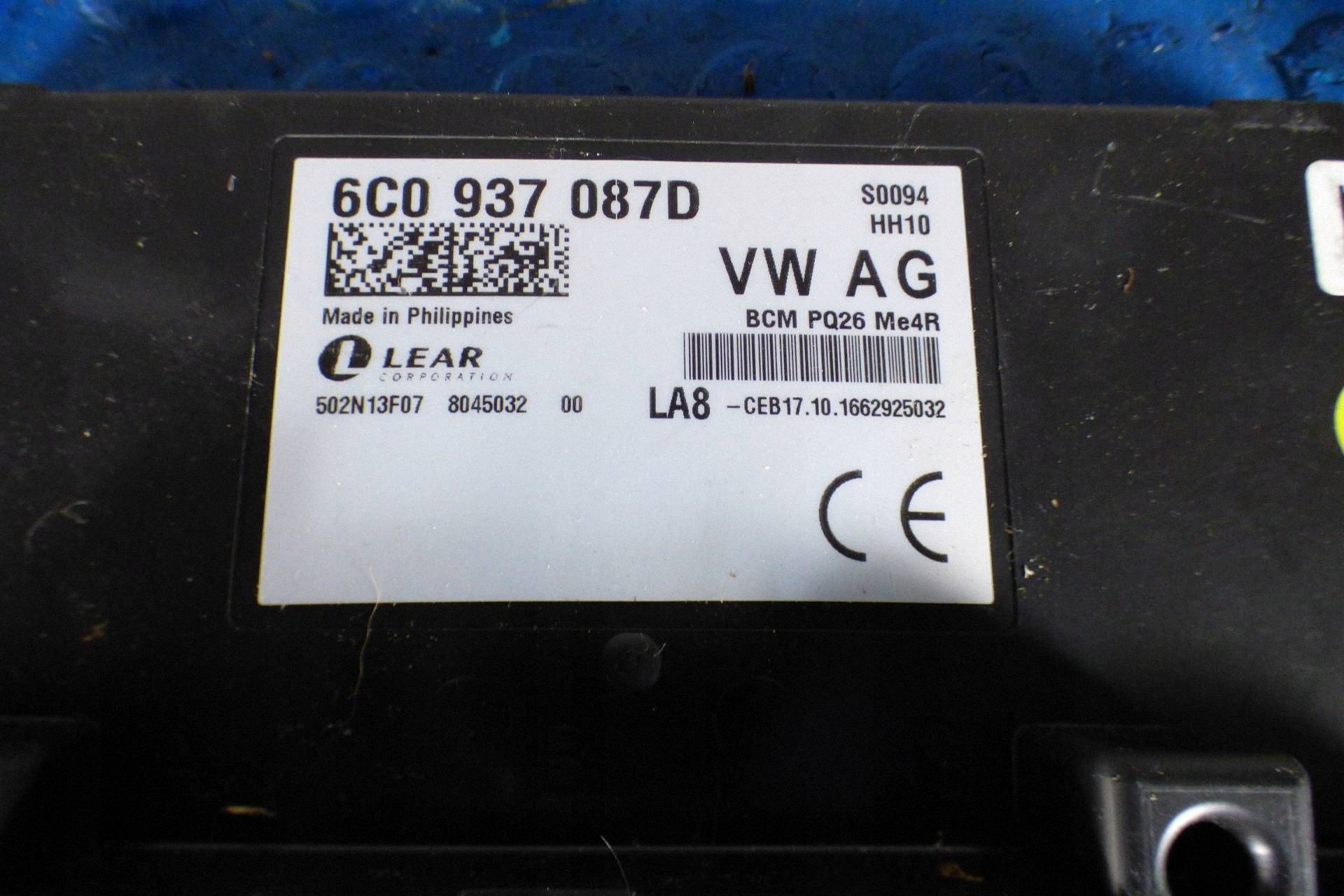 Skoda Fabia III Unité commande confort 6C0937087D st.BDB Original