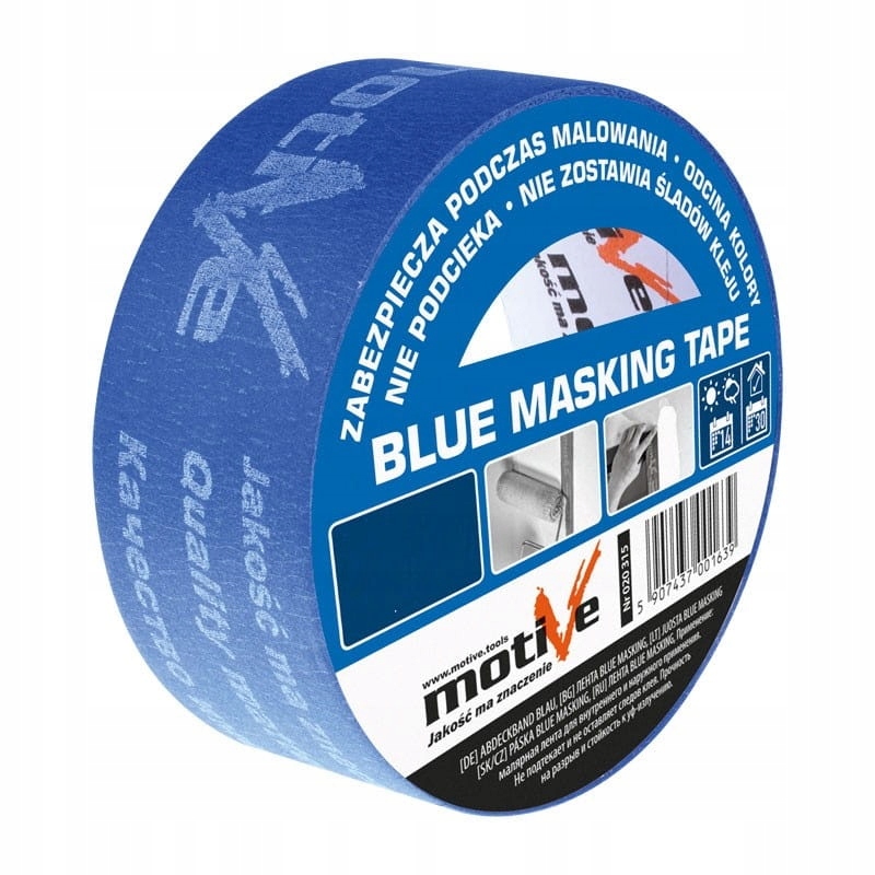 BLUE MASKING TAPE 38mm/50m MOTIVE Kod producenta 020 314