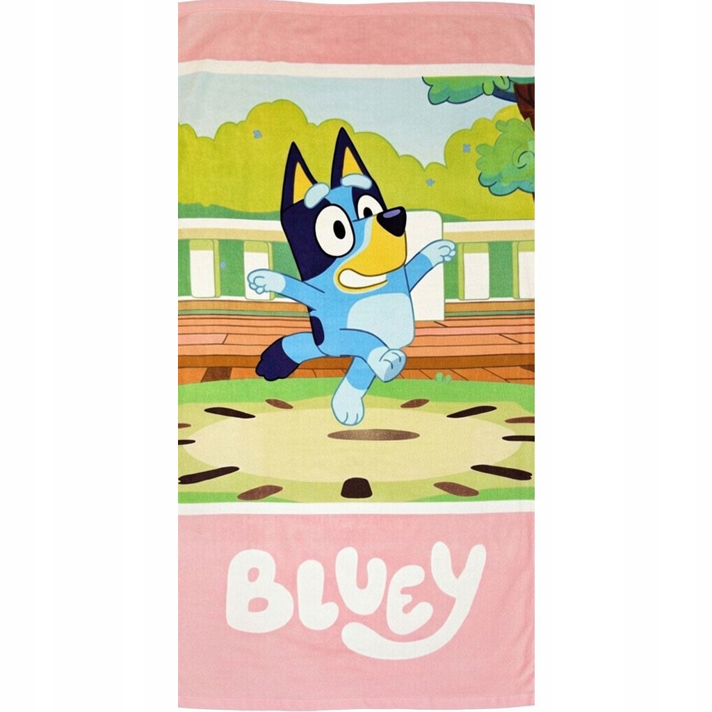 Bluey Nature ręcznik kąpielowy, ręcznik plażowy 70x140cm